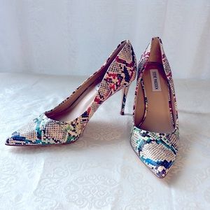 Steve Madden Snakeskin Heels